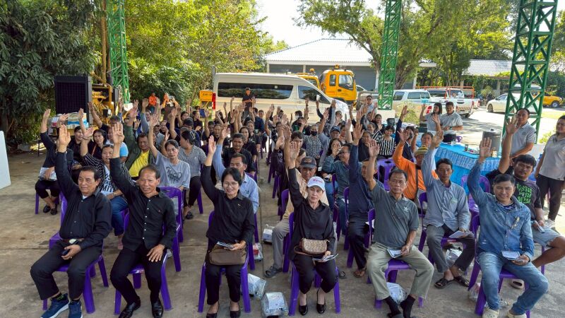 โครงการก่อสร้างเพิ่มประสิทธิภาพทางหลวง ทางหลวงหมายเลข 3213  ตอนควบคุม 0100 ตอน วัดสิงห์ – บ้านโคก ระหว่าง กม.4+100 - กม.4+725